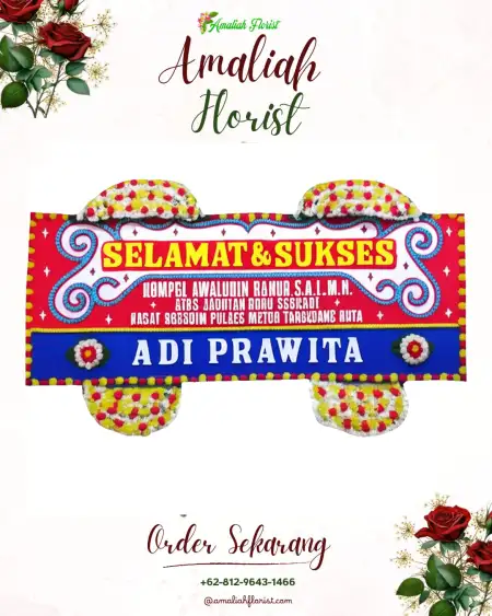 Papan Bunga Ucapan Selamat MALUKU BARAT DAYA